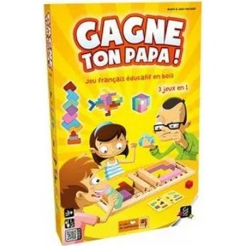 Gigamic Gagne ton papa ! - Jeu de réflexion en bois