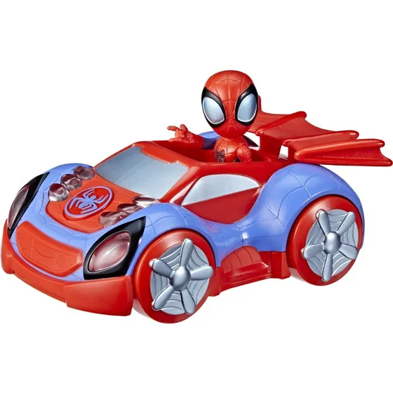 Hasbro Spidey Véhicule Lumineux - Action Figure Incluse