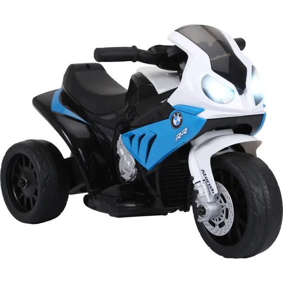 HOMCOM Moto électrique 3 roues 6V BMW S1000 RR bleu