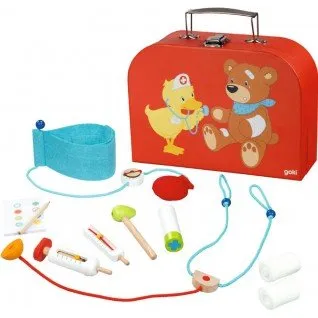 Goki Mallette de docteur avec 10 accessoires