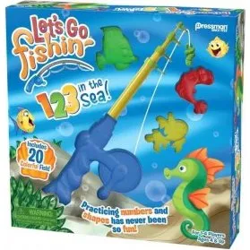 Let's Go Fishin' 123 in the sea - Jeu d'adresse pour enfants dès 4 ans
