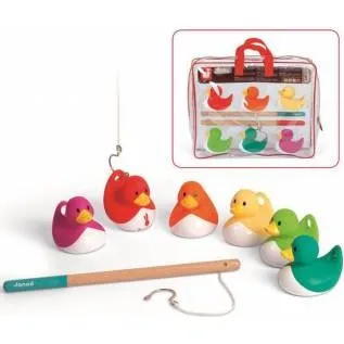 Janod Ducky Peche à la Ligne Multicolore