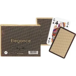 Piatnik Elegance Bridge - Coffret 2 jeux de 55 cartes