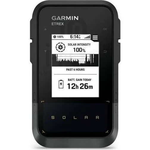 Garmin eTrex Solar GPS Multibande à Écran Lumineux