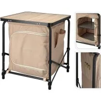 Armoire de camping - 100L - Gris
