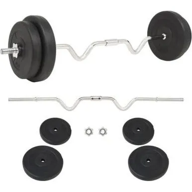 Vidaxl Ensemble d'haltères 30 kg