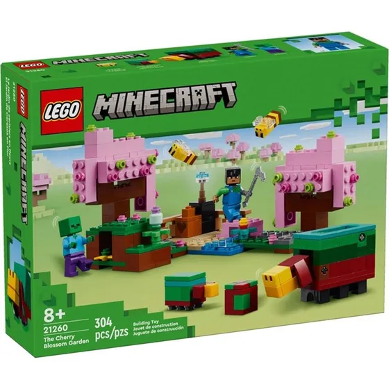 LEGO Minecraft 21260 Le Jardin des Cerisiers en Fleurs