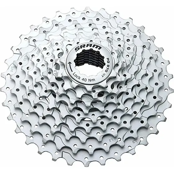 SRAM PG-970 Cassette 9 Vitesses 11-32T Argent
