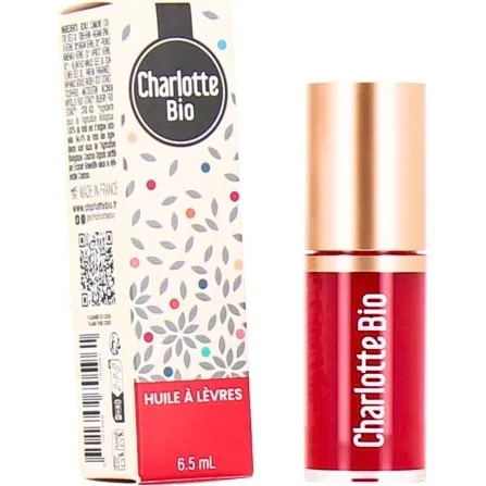 Charlotte Bio Huile à Lèvres Bio Natural Glow 6,5 ml