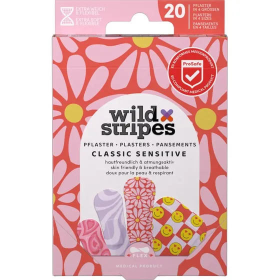 Wild Stripes Classic Sensitive Pastel Fun x20