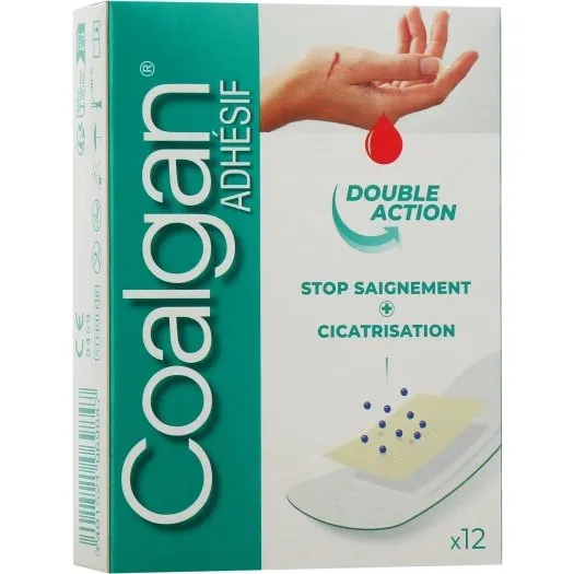 Coalgan Pansement hémostatique adhésif