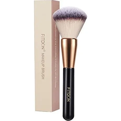 FITDON Pinceau Kabuki Poudre - Grand, Moelleux