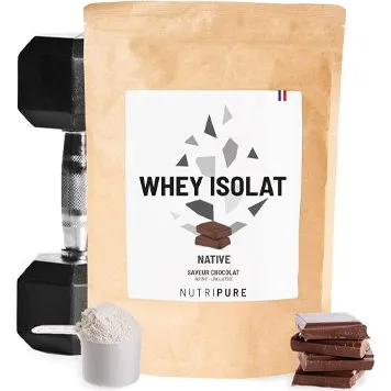 Nutripure Whey Isolate Native Vanille 750g