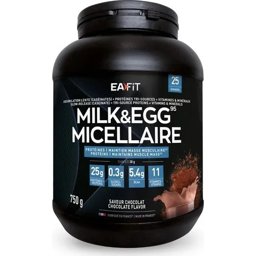 Eafit Milk & Egg 95 Micellaire Chocolat 2,2 kg