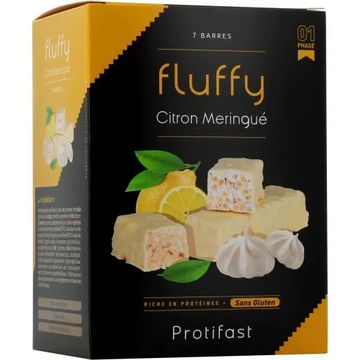 Protifast Fluffy Chocolat Intense - 7 Barres