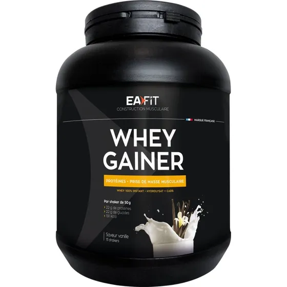 Eafit Whey Gainer Vanille 750g