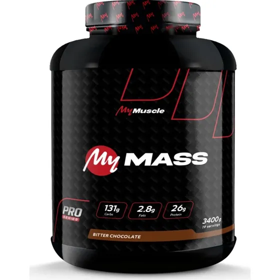 MyMUSCLE My Mass Hard Gainer Banana White Chocolate 3,4kg