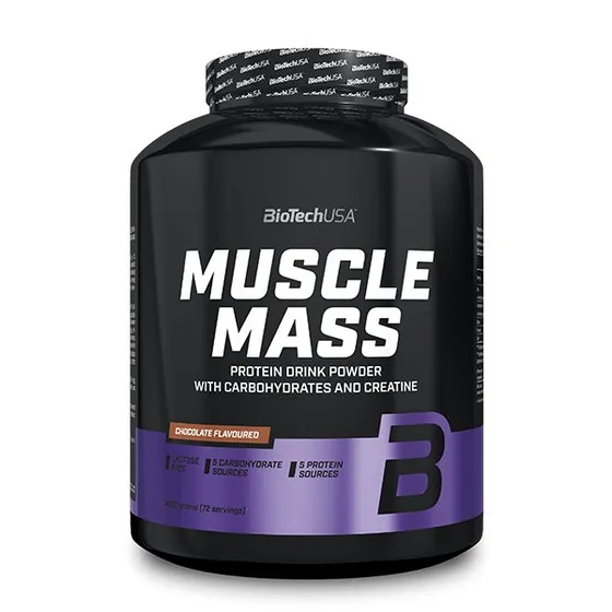 Biotech USA Muscle Mass 4000g Vanille