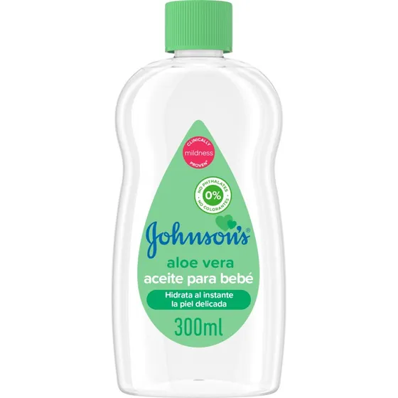 Johnson's Baby Huile Aloe Vera Peau Délicate 500 ml
