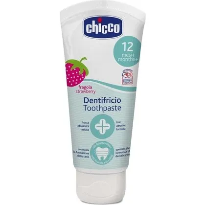 Chicco Pâte dentifrice Fraise 50ml 12 mois+