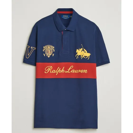 Ralph Lauren Polo Classic Fit Crest Mesh Bleu