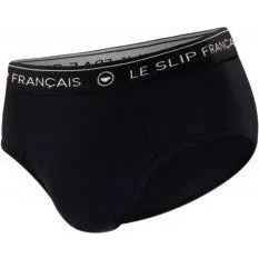 LE SLIP FRANÇAIS Slip Intrepide Noir Uni Homme
