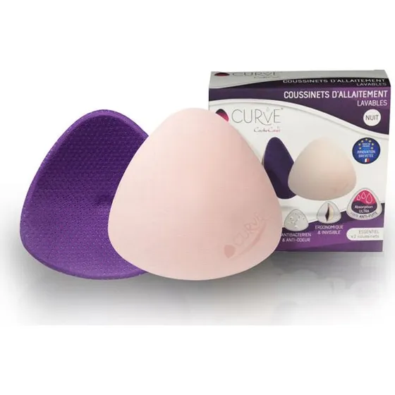 Essentiel Curve - Coussinets Lavables Nuit (2 unités)