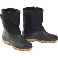 Bottes d'hiver à scratchs - Noir, taille 39