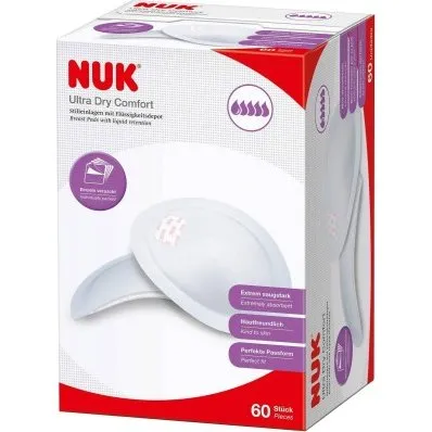 NUK 60 Coussinets d'Allaitement Ultra Dry