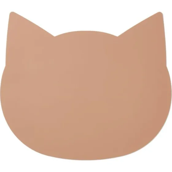 Liewood Set de Table Cat Dark Rose