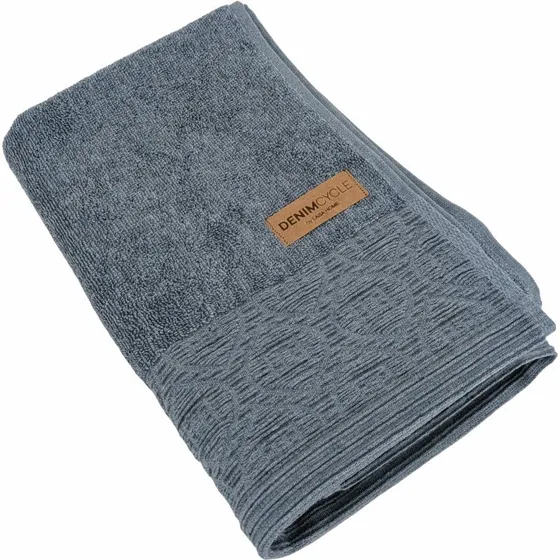 Denim Serviette de Toilette 50x100cm Bleu