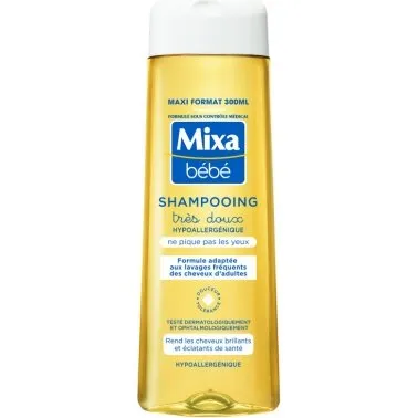 Mixa Bébé Shampoing Très Doux Hypoallergénique 300 ml