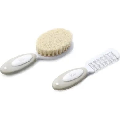 Jané Set peigne + brosse en soie naturelle pour bébé