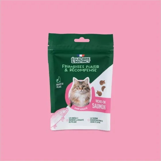 Équilibre & Instinct Friandises Saumon 80 g