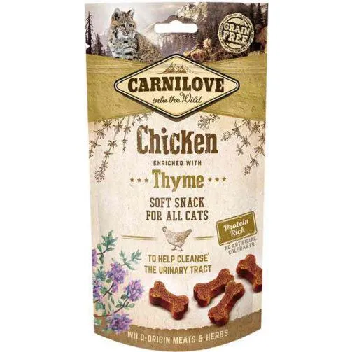 Carnilove Friandises Semi-Humides Poulet & Thym 50 g
