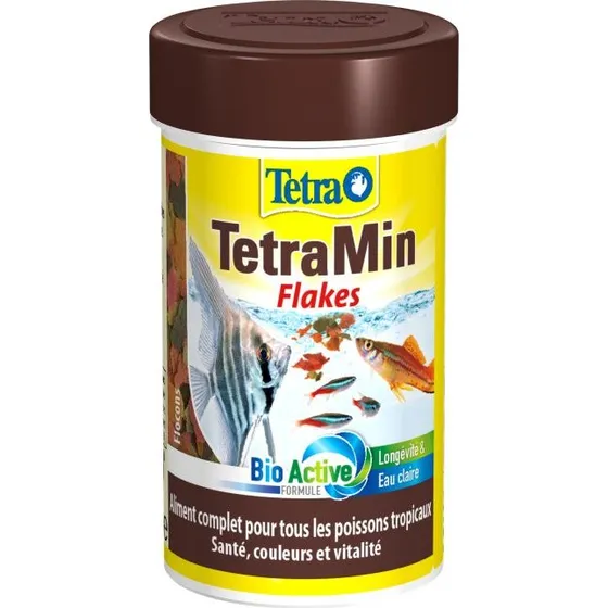 Tetra Tetramin Flakes 250 ml - Aliment complet pour poissons tropicaux