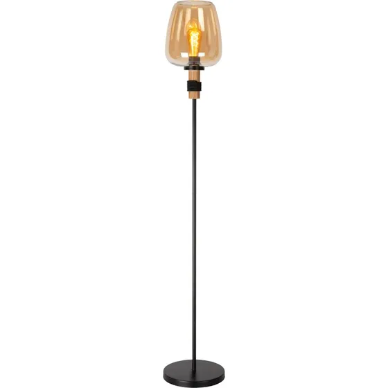Lucide ILONA Lampadaire Noir 150 cm