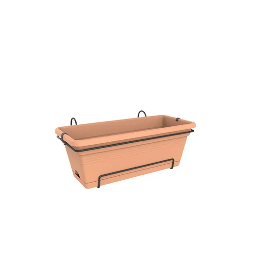 Elho Green Basics Balconnière XL All-In-1 55 cm terre cuite doux