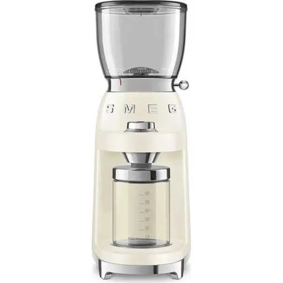 Smeg CGF01CREU Broyeur à Café Années 50 Crème 350g