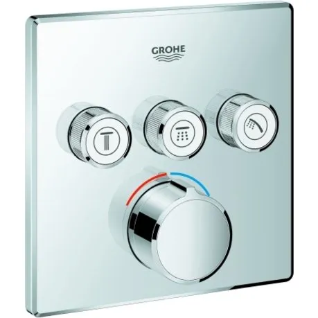 Grohe SmartControl 29149000 mitigeur encastré 3 sorties chromé