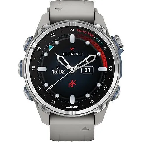 Garmin Descent Mk3S Acier Gris 43 mm