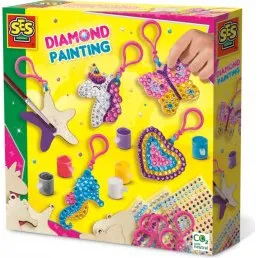 SES CREATIVE Kit Diamants Porte-Clefs