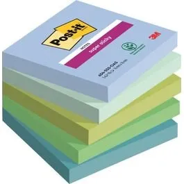 3M Post-it Super Sticky Oasis 76x76 mm - 5 paquets