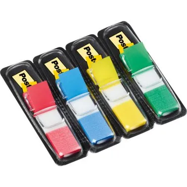 Post-it Index 11,9 x 43,1 mm 4 couleurs assorties (140 unités)