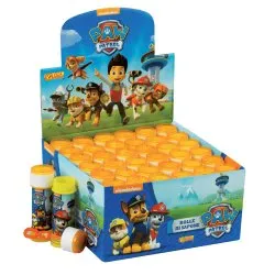 Paw Patrol Bulle de Savon 60 ml avec jeu au bouchon