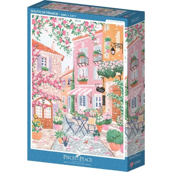 Pieces & Peace Puzzle Sud de la France 1500 pièces