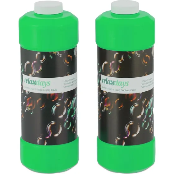 BulleMax - Lot de 2 Solutions à Bulles de Savon 1 L