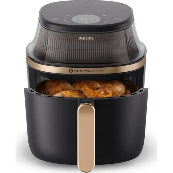 Philips Airfryer NA332/00 6.2L Noir/Dor Srie 3000