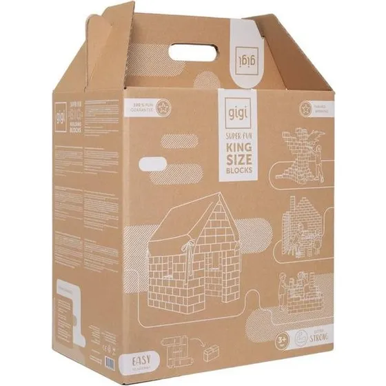 GIGI bloks 200XXL - 200 briques en carton
