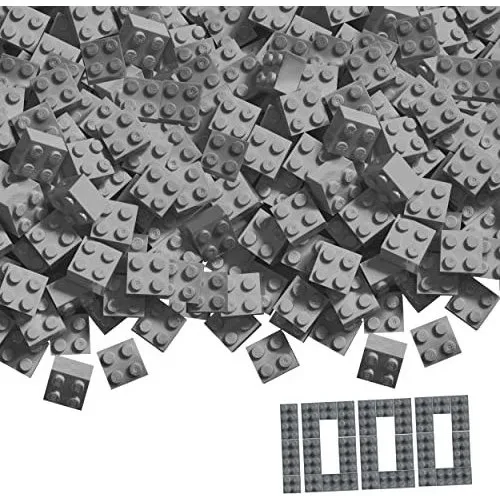 Simba Blox - 1000 blocs gris compatibles